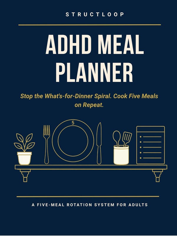 ADHD Meal Planner cover