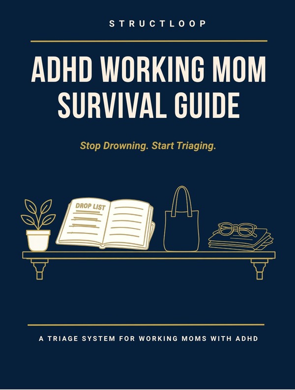 ADHD Working Mom Survival Guide cover